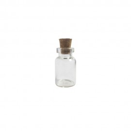 بطری شیشه ای فانتزی مدل کوچک طرح بند انگشتی