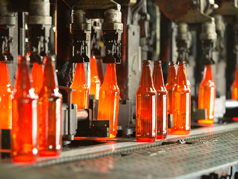 روش تولید بطری در کارخانه بطری شیشه ای 