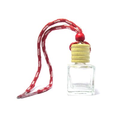 بطری عطر آویز ماشین طرح مکعبی