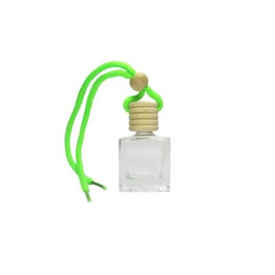 شیشه عطر آویز ماشین طرح مکعب