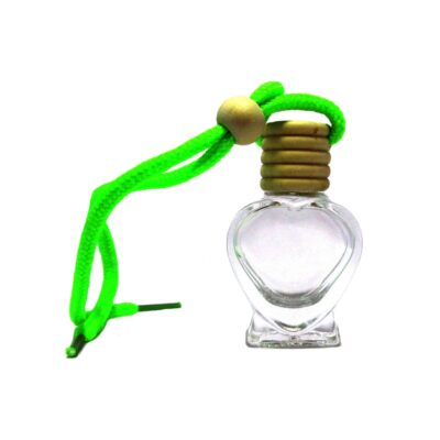 شیشه عطر آویز ماشین طرح قلب بزرگ