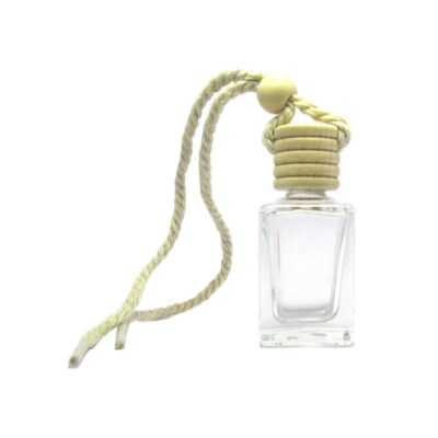 شیشه عطر آویز ماشین طرح مکعب مستطیل