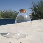 تنگ شیشه ای طرح خمره ای باکیفیت و طراحی زیبا