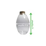 تنگ شیشه ای طرح خمره ای خاص و زیبا