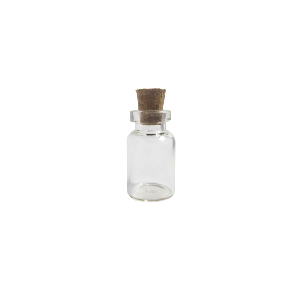 بطری شیشه ای فانتزی مدل کوچک طرح بند انگشتی