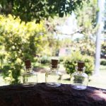بطری شیشهای کوچک با درب چوب پنبهای باکیفیت وارداتی
