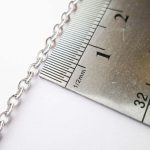 زنجیر استیل نقره ای برای ساخت زیورآلات و بدلیجات
