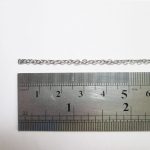 زنجیر استیل یک و نیم میل رنگ ثابت و بادوام