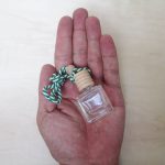شیشه عطر آویز ماشین طرح مکعبی 10 سی سی ارسال به سراسر کشور