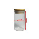 جار زعفران با درب چوبی - نگهداری بهینه و شیک زعفران - Image 2