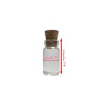 بطری شیشه ای کوچک مدل مینی با درب چوب پنبه ای حجم 1 سی سی - Image 2
