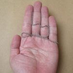 زنجیر استیل ساچمه ای رنگ ثابت 2 میلیمتری فروش اینترنتی ارسال سریع
