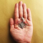 مینی شیشه گردنبندی با درب فشاری ارسال به سراسر کشور