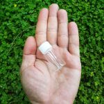 بطری شیشه ای کوچک درب پیچی10میل مناسب نگهداری مواد مختلف خاص