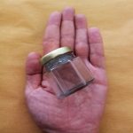 شیشه گیفت عسل 50 میل بادرب فلزی باکیفیت