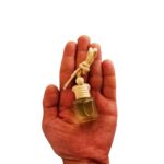 شیشه عطر آویز ماشین 10 میل با رایحه طالبی بادوام و مقاوم برای خوشبویی ماشین شما