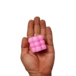 شمع مدل استوانه ای صورتی