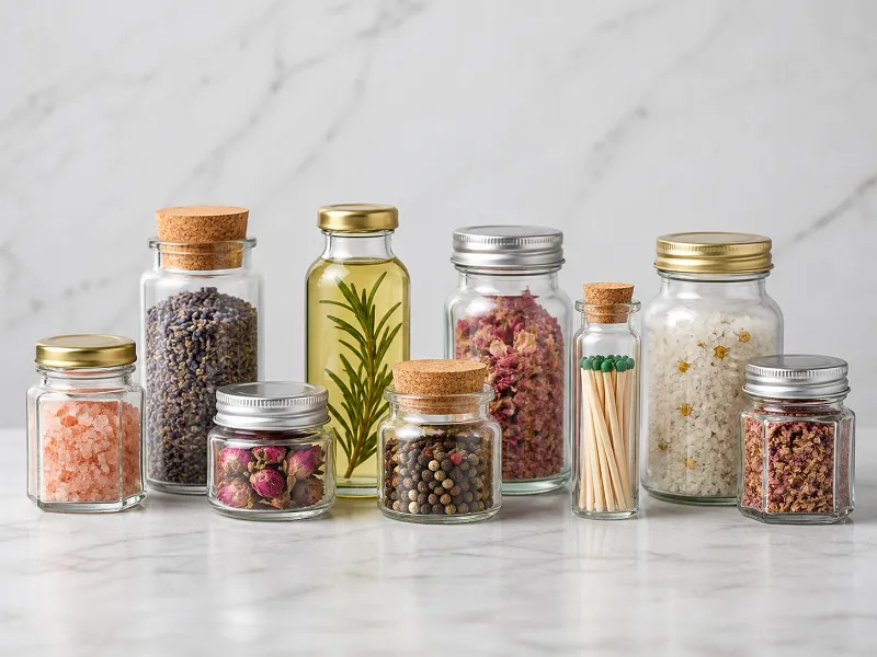 جار شیشه‌ای کوچک