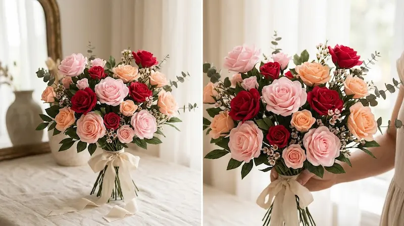 خرید کاغذ کشی رنگی برای ساخت گل های تزیینی