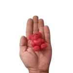 قالب شمع تدی قلبی گل گلی فروش آنلاین